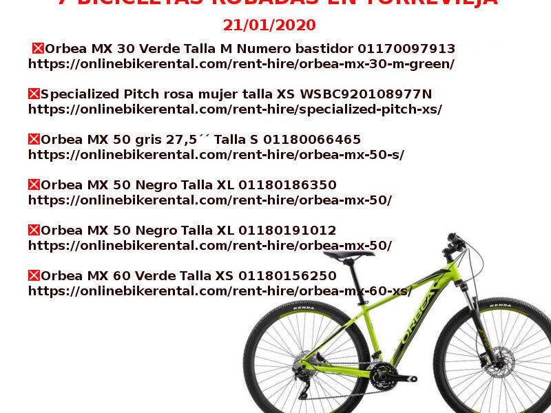 Orbea MX 50 gris 27,5´´ Talla S