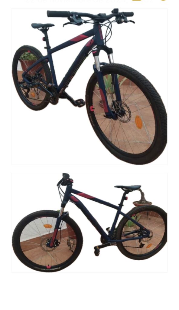 Rock Rider azul marino y rosa , 250.