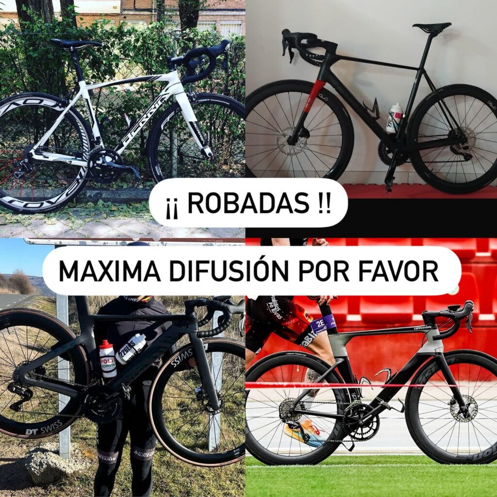 4 Bicicletas robadas en Los Alcázares Murcia!