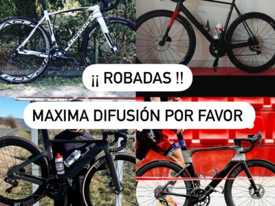 4 Bicicletas robadas en Los Alcázares Murcia!