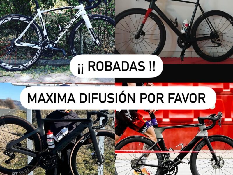 4 Bicicletas robadas en Los Alcázares Murcia!
