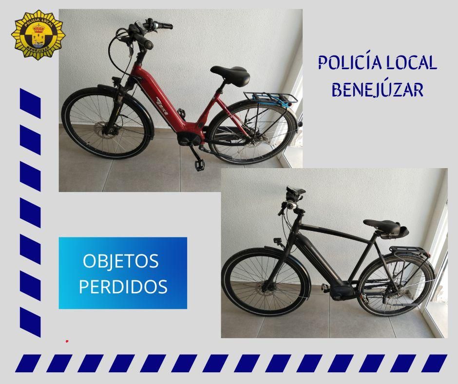 Bicicletas encontradas en Benejúzar