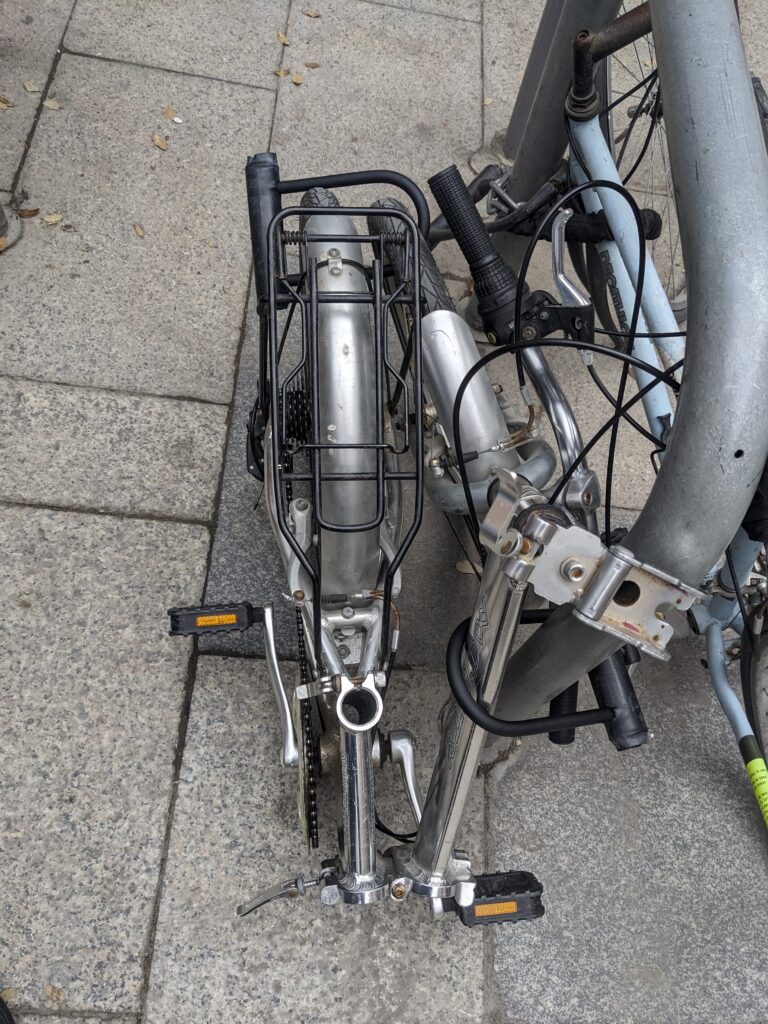 bicicleta plegable monty logik