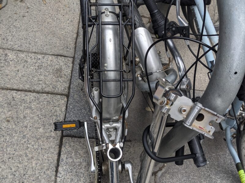 bicicleta plegable monty logik