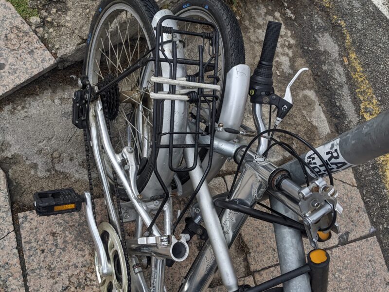 bicicleta plegable monty logik