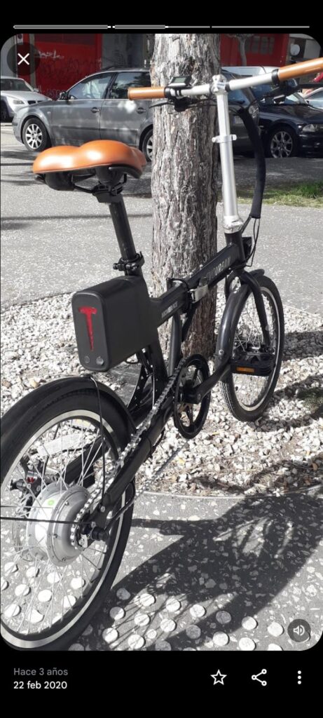 Bicicleta eléctrica plegable Evourban