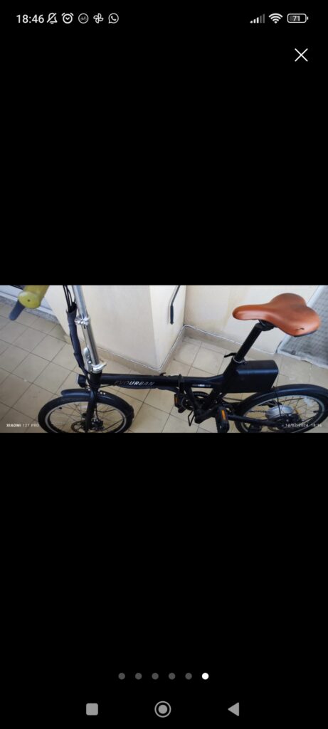 Bicicleta eléctrica plegable Evourban