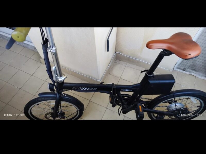 Bicicleta eléctrica plegable Evourban