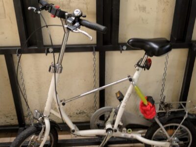 Bicicleta plegable bfold 14” de ruedas pequeñas ROBADA