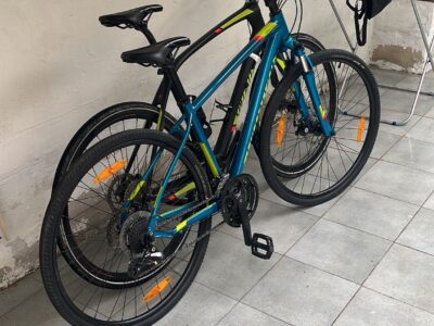 Bicicleta azul robada