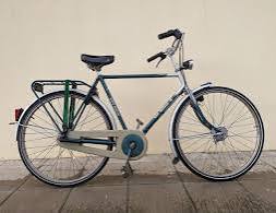 Bicicleta gazelle de paseo azul